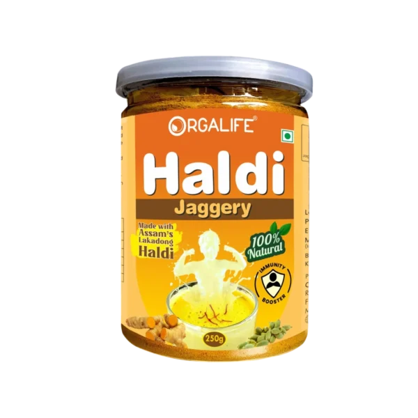 हल्दी गुड़ पाउडर